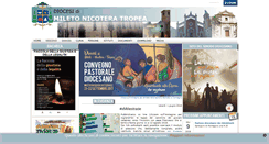 Desktop Screenshot of diocesimileto.it